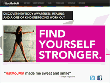 Tablet Screenshot of katmojam.com